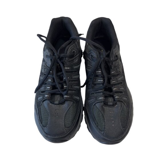 Skechers Mens SZ 9.5 US Black After Burn Memory Fit Sneakers Shoes - Picture 14 of 16